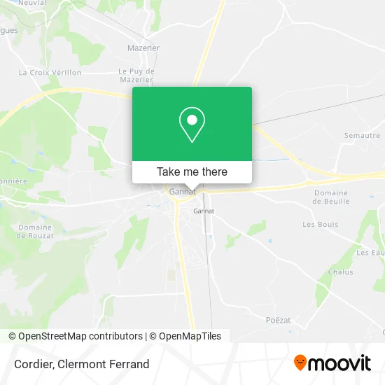 Cordier map