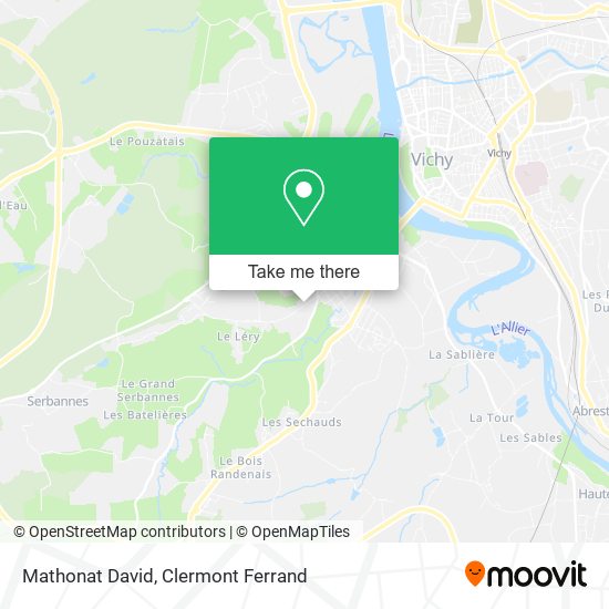 Mathonat David map