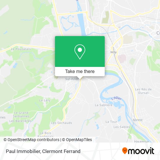 Paul Immobilier map