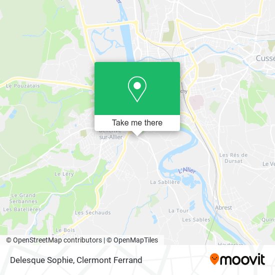 Delesque Sophie map