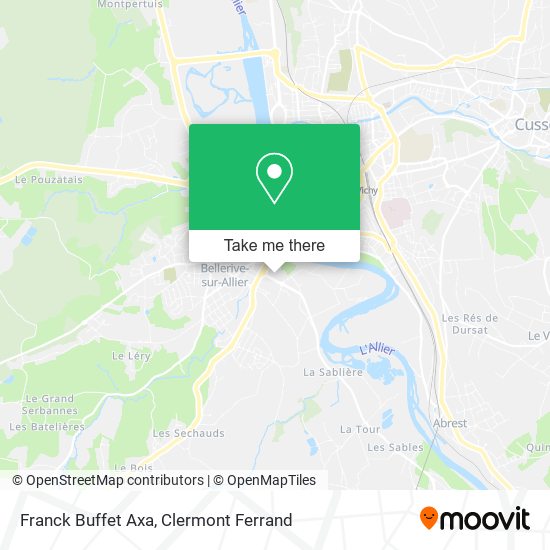 Franck Buffet Axa map