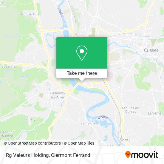 Rg Valeurs Holding map