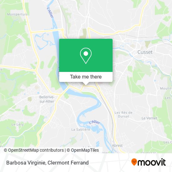 Mapa Barbosa Virginie