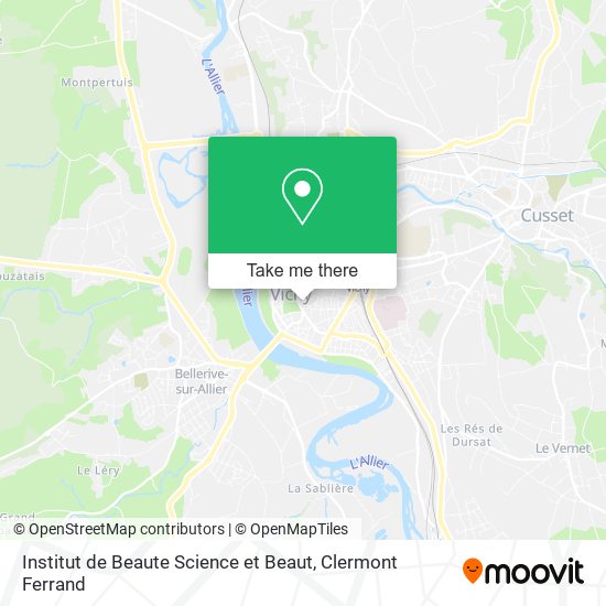 Institut de Beaute Science et Beaut map