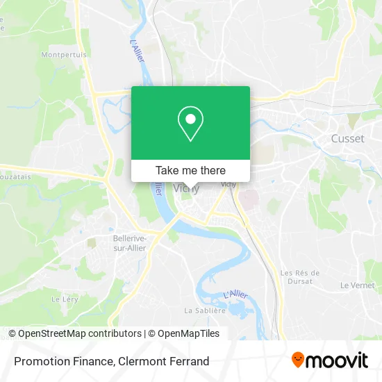 Promotion Finance map