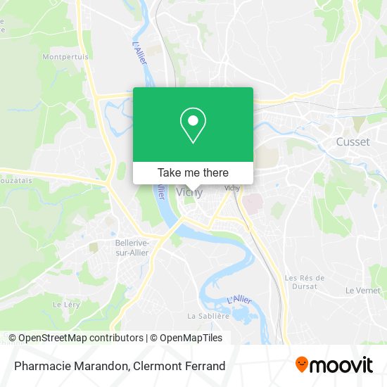 Pharmacie Marandon map