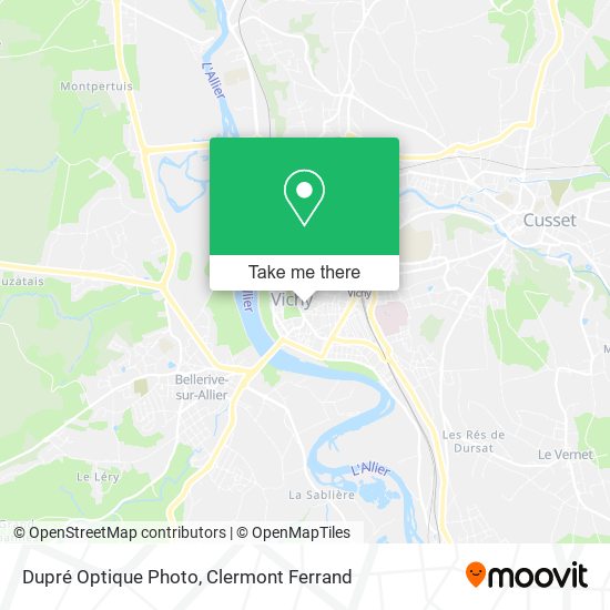Dupré Optique Photo map