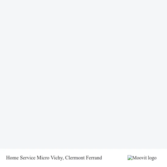 Home Service Micro Vichy map