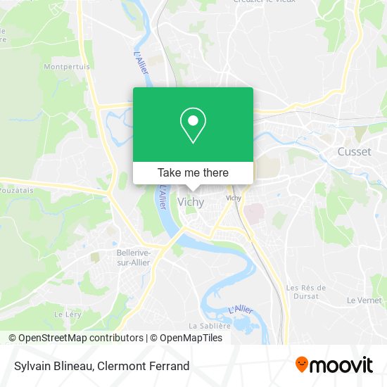 Sylvain Blineau map