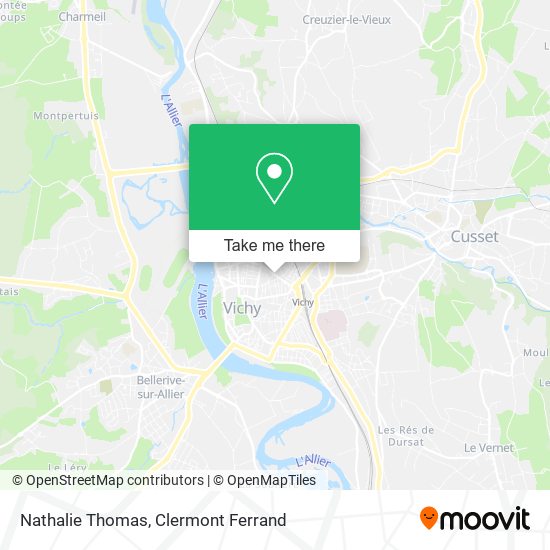 Nathalie Thomas map