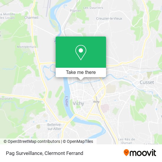 Pag Surveillance map