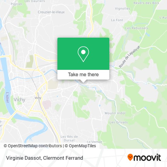 Virginie Dassot map