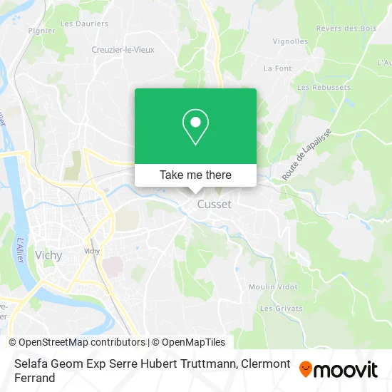 Selafa Geom Exp Serre Hubert Truttmann map