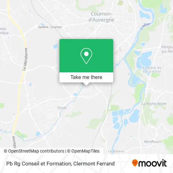 Pb Rg Conseil et Formation map