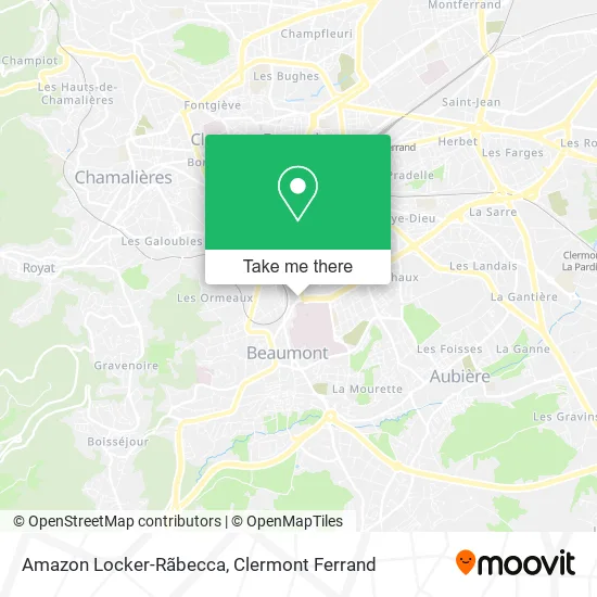 Amazon Locker-Rãbecca map