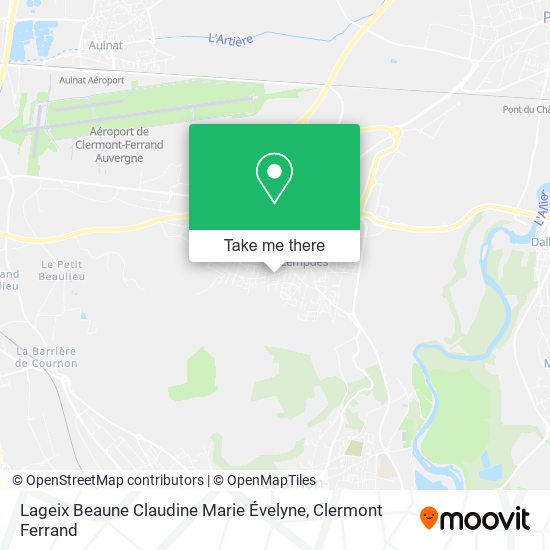 Lageix Beaune Claudine Marie Évelyne map