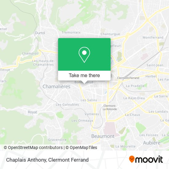 Chaplais Anthony map
