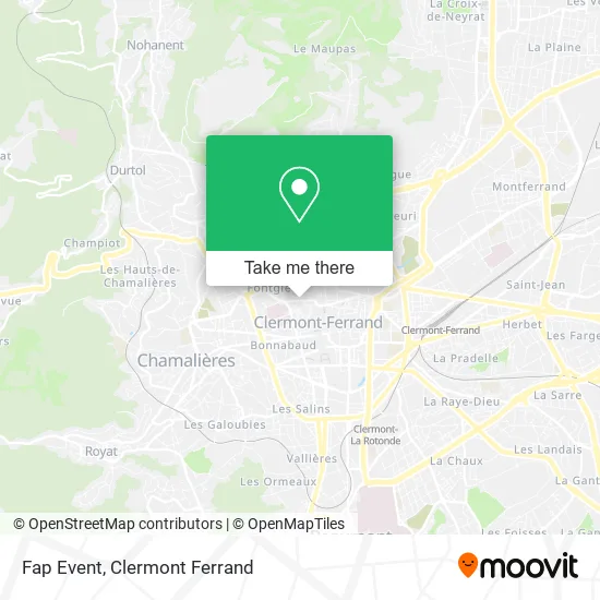 Fap Event map