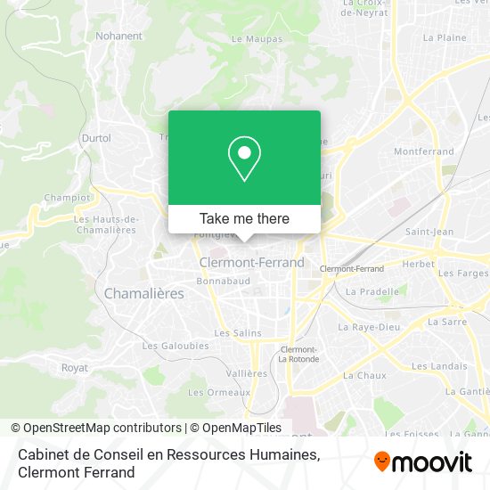 Cabinet de Conseil en Ressources Humaines map