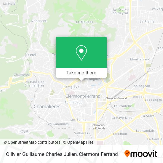 Ollivier Guillaume Charles Julien map