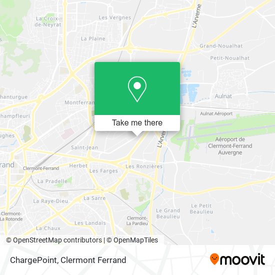 ChargePoint map