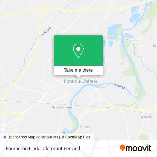 Fourneron Linda map