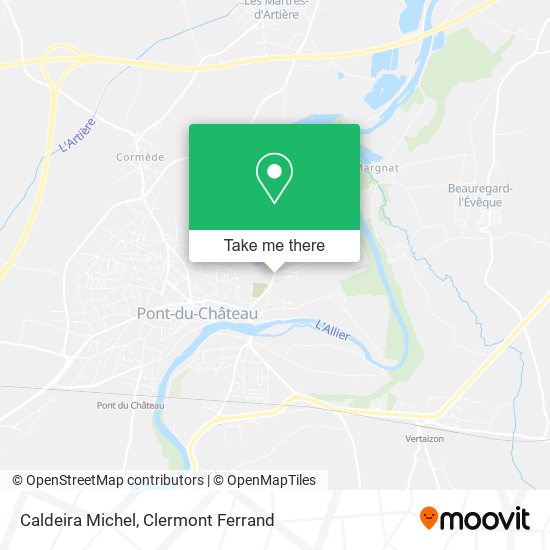 Caldeira Michel map