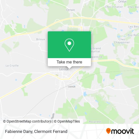 Fabienne Dany map