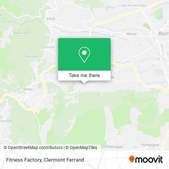 Fitness Factory map