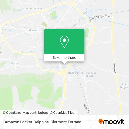 Amazon Locker-Delphine map