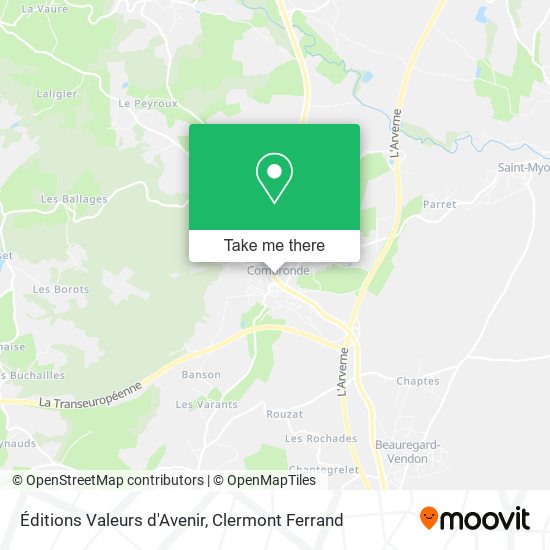 Éditions Valeurs d'Avenir map