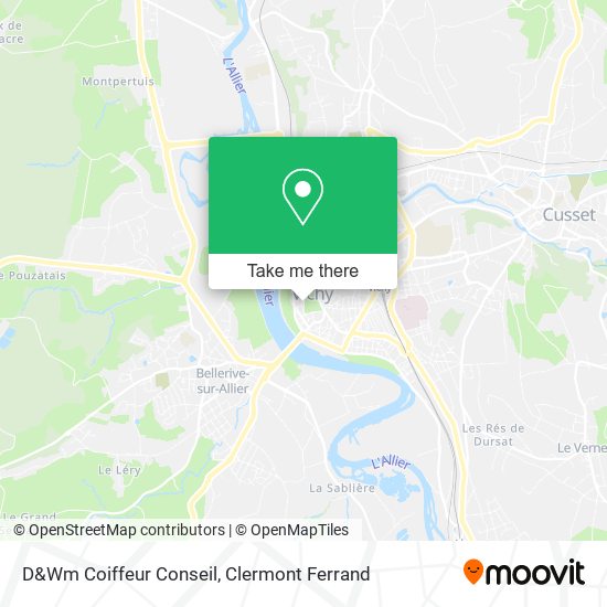 D&Wm Coiffeur Conseil map
