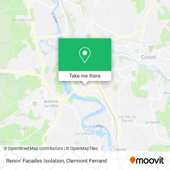 Renov' Facades Isolation map