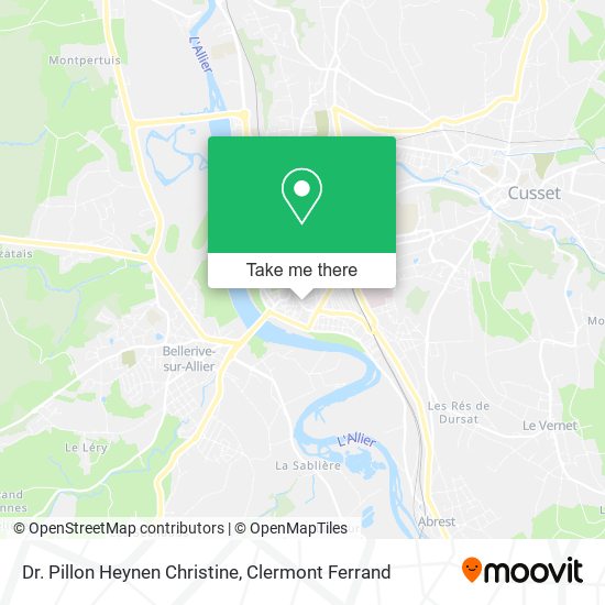 Dr. Pillon Heynen Christine map