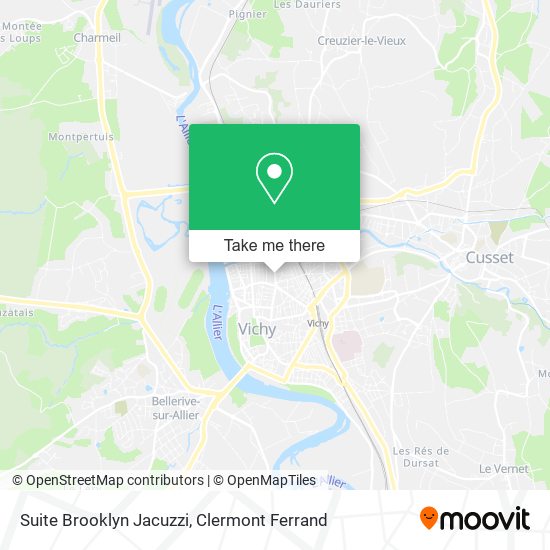 Suite Brooklyn Jacuzzi map