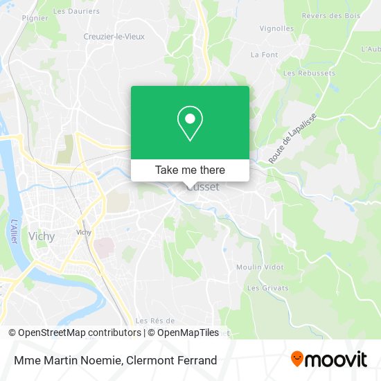 Mme Martin Noemie map