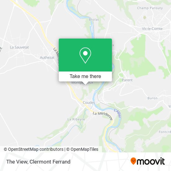 The View map