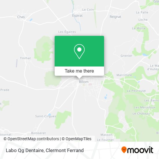 Labo Qg Dentaire map