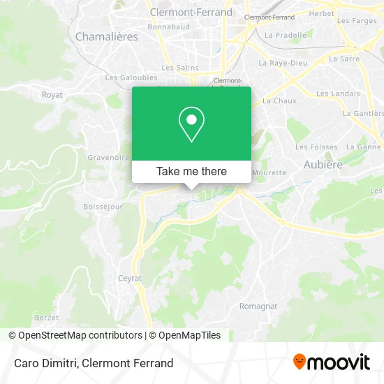 Caro Dimitri map