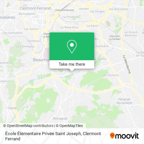École Élémentaire Privée Saint Joseph map