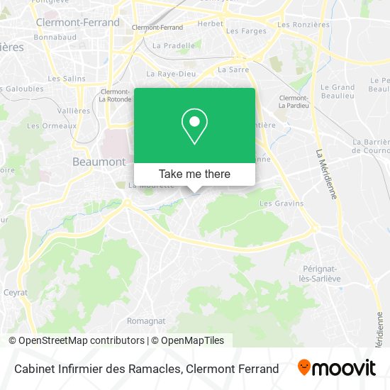 Cabinet Infirmier des Ramacles map