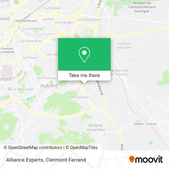 Alliance Experts map