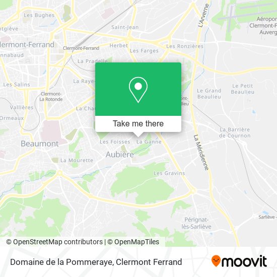 Domaine de la Pommeraye map