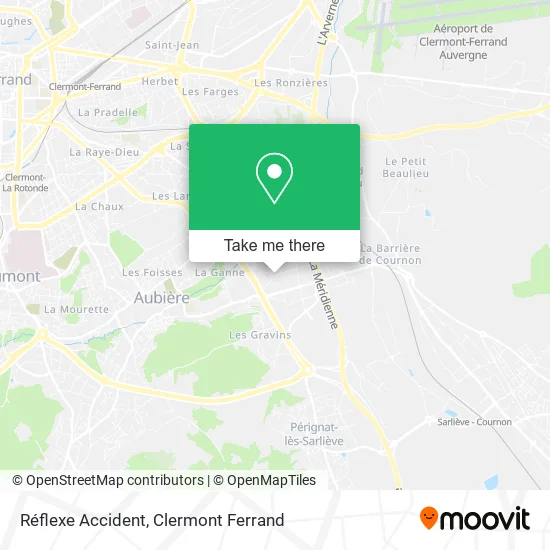 Réflexe Accident map
