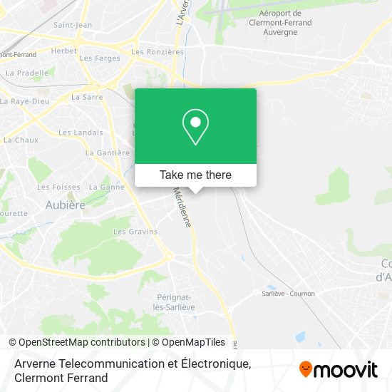 Arverne Telecommunication et Électronique map