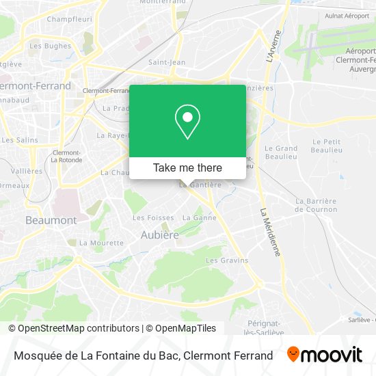 Mosquée de La Fontaine du Bac map