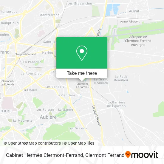 Cabinet Hermès Clermont-Ferrand map