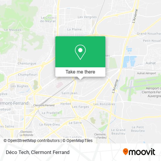Déco Tech map