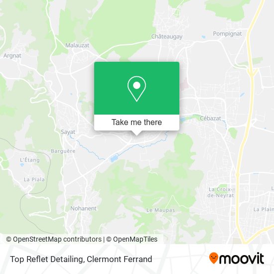 Top Reflet Detailing map