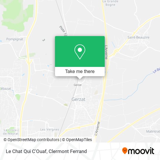 Le Chat Qui C'Ouaf map